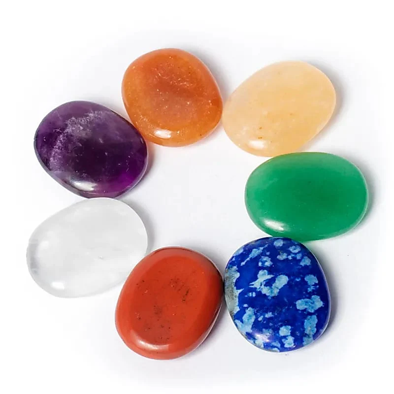 Zorgenstenen 7 chakra mini