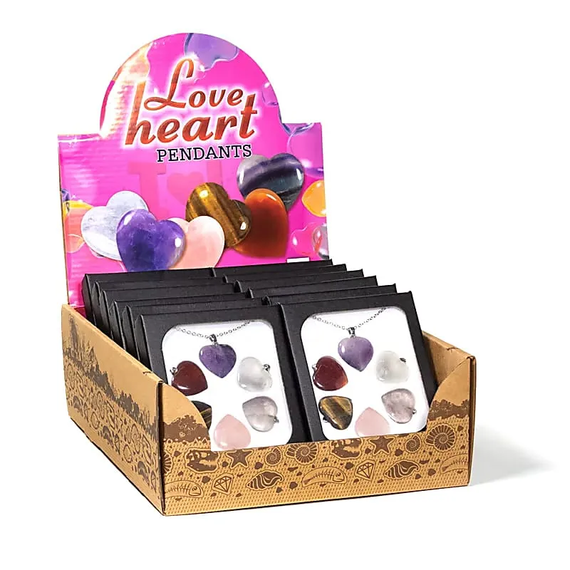 Love Hearts 12 SETS in gratis display