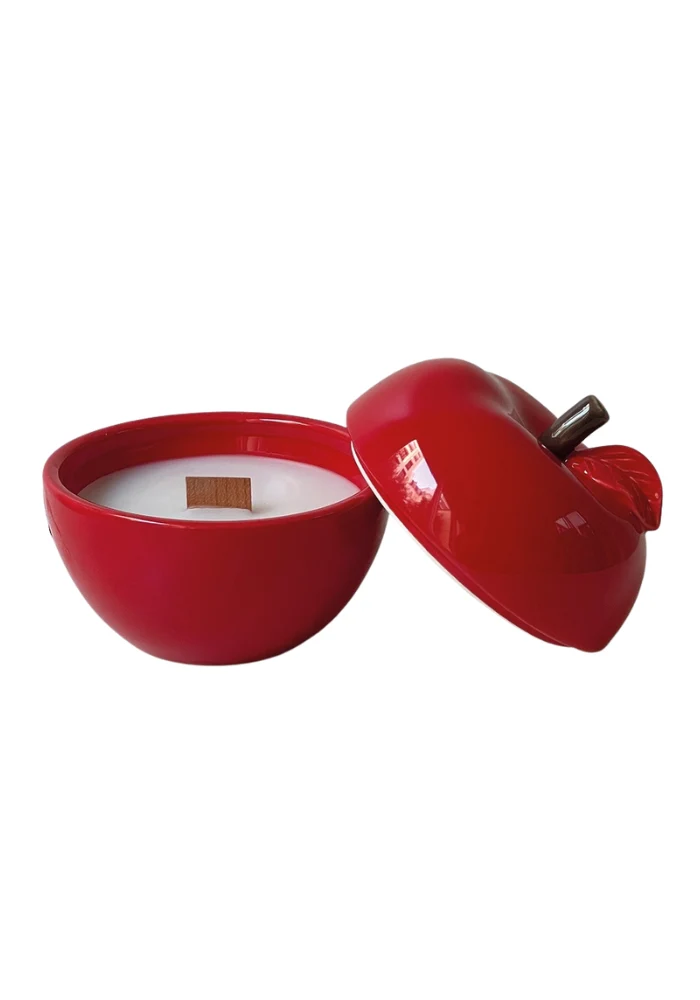 Bougie Pom Glow Rouge