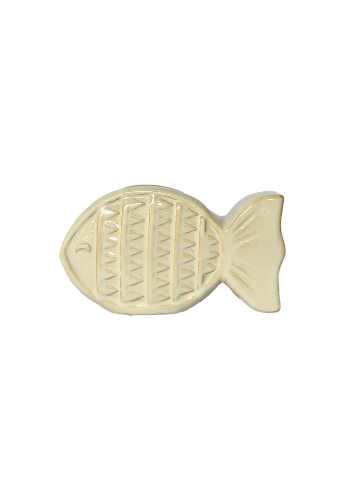 Vase Fish Grand Modèle Beige