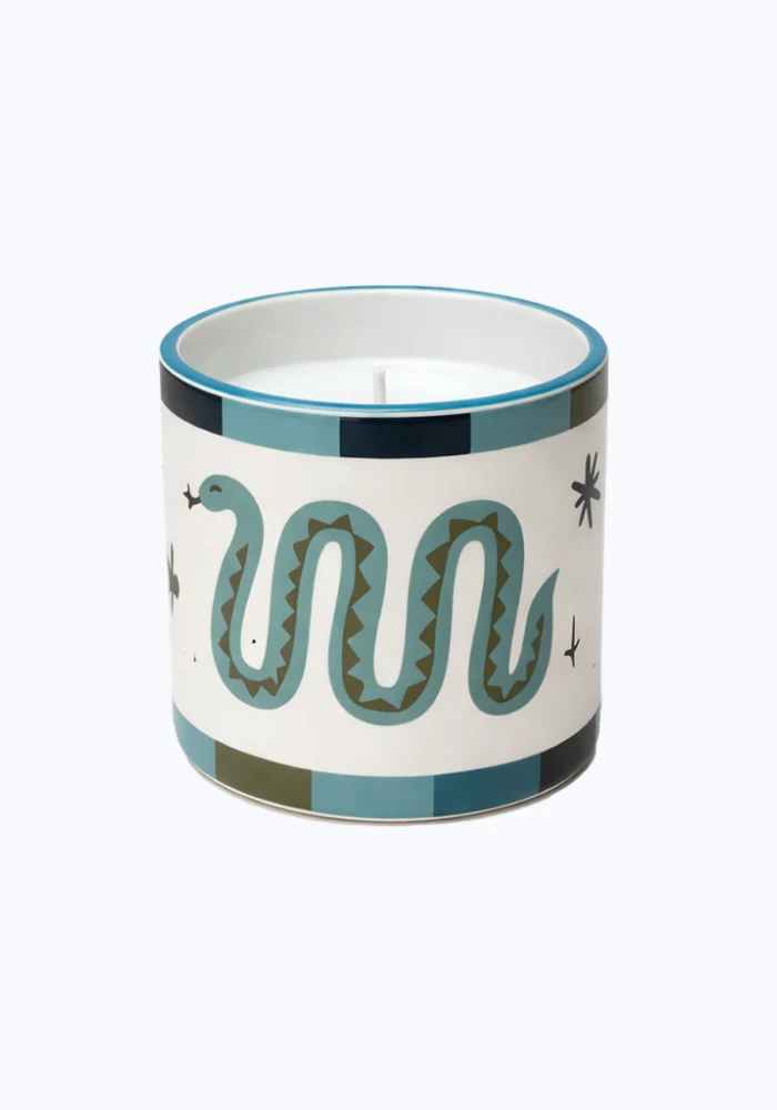 Bougie Muse Serpent Ambre