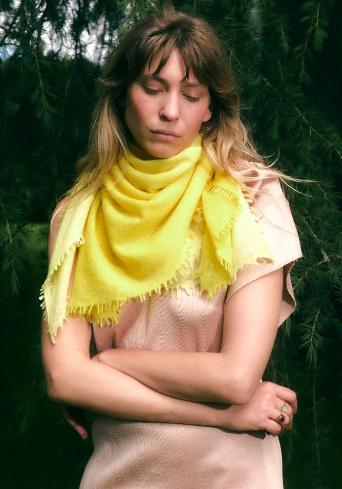 Écharpe Dye Citron