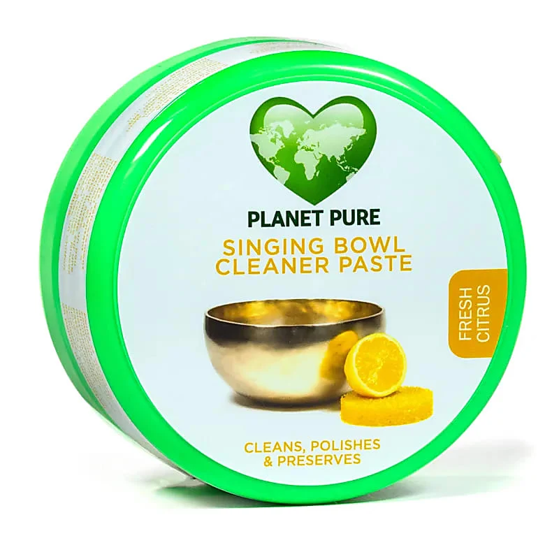 Biologische klankschaal reinigingspasta citrus