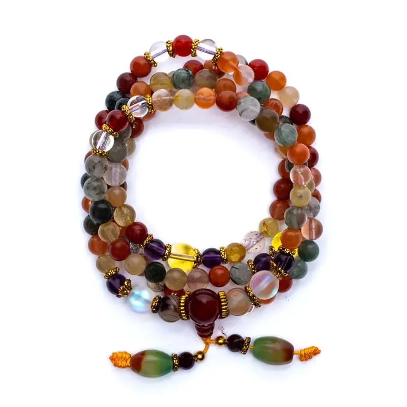 Mala agaat mix elastisch