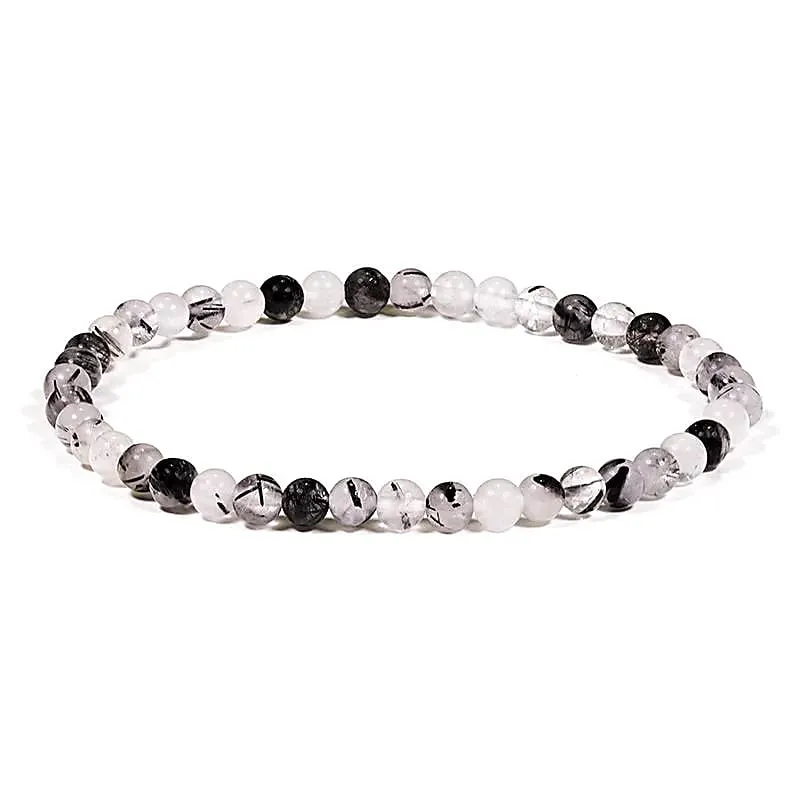 Armband toermalijnkwarts elastisch