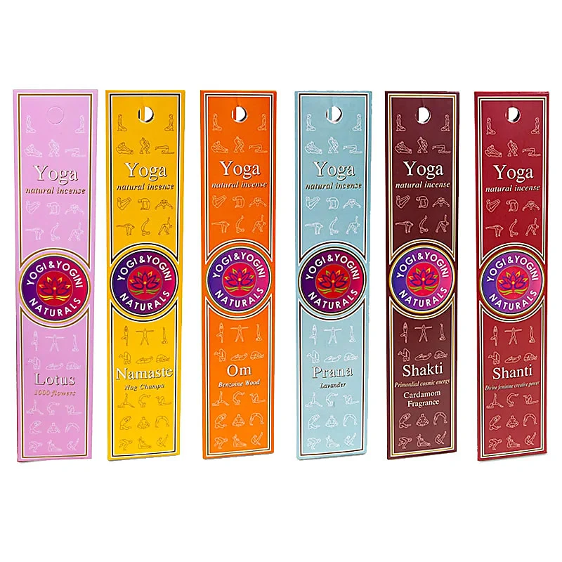 Set Yoga Wieroken 6 x 3 doosjes