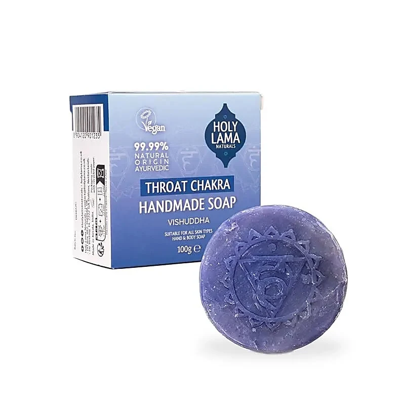 Holy Lama zeep keel chakra