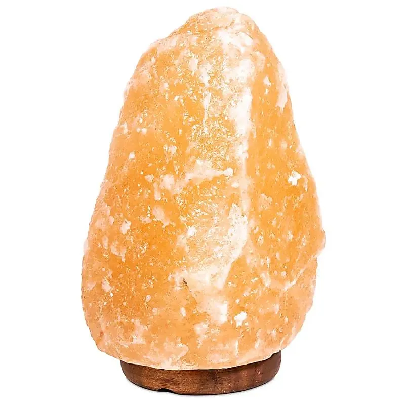 Zoutlamp met snoer en lamp