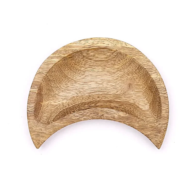 Mangohouten bakje maansikkel