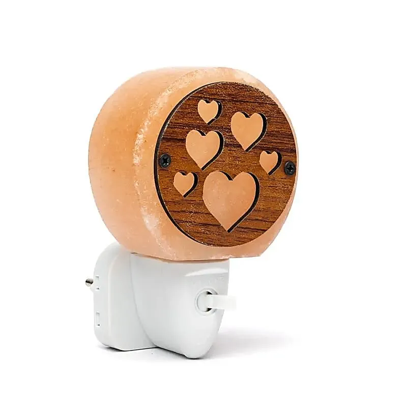 Zoutlamp nachtlampje harten