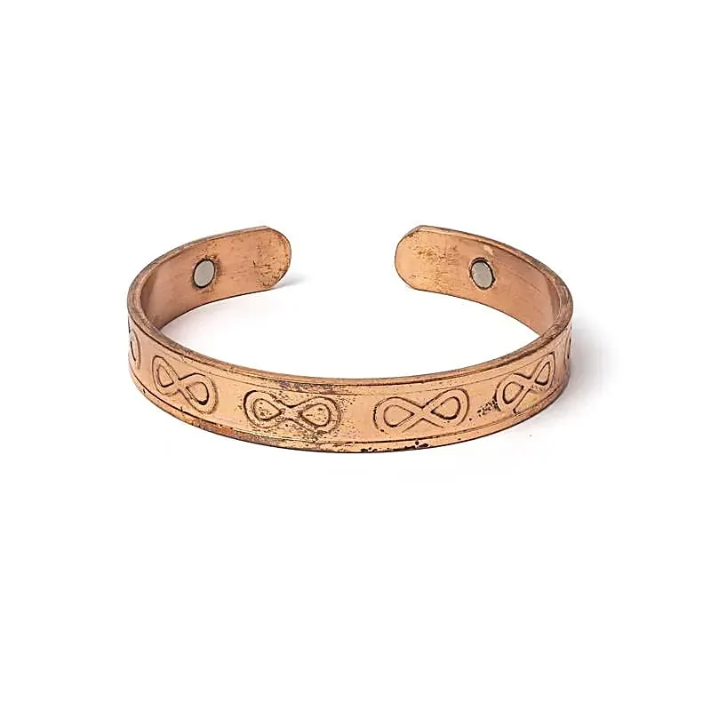 Armband koper oneindigheid magnetisch