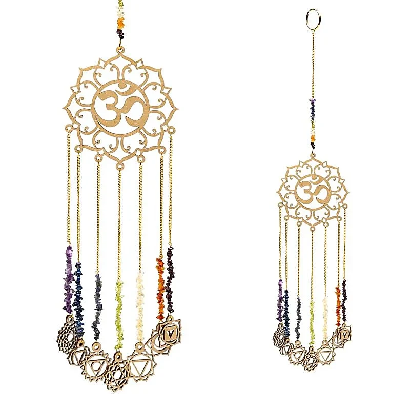 Feng Shui decoratie OHM / Chakra symbolen