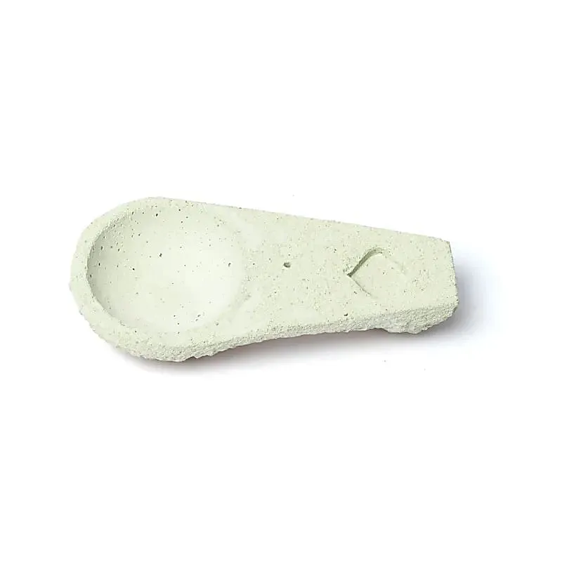 Sagrada Madre cement wierookbrander pastelgroen