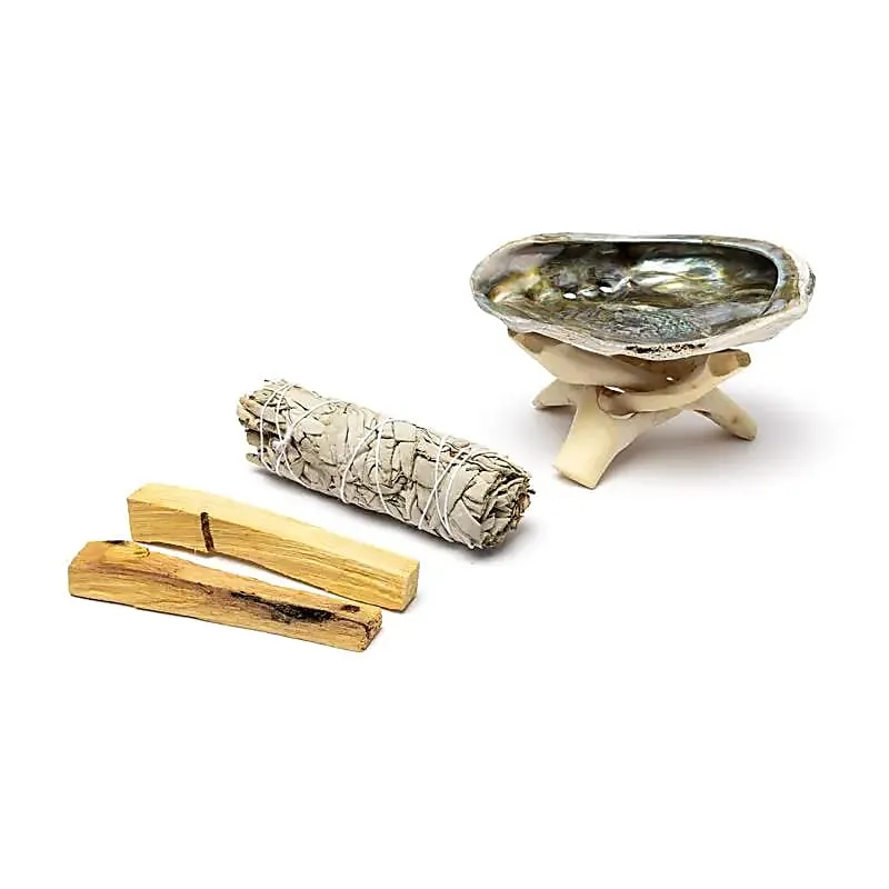 Smudge set witte salie & Palo Santo