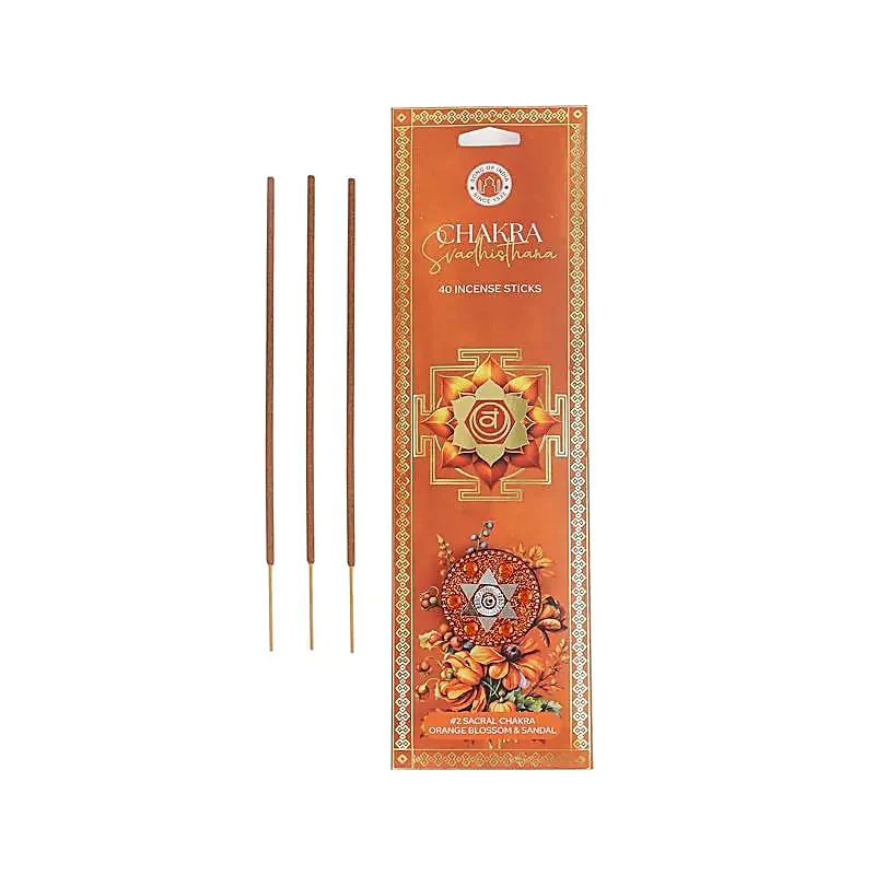 Wierook Svadhisthana chakra oranjebloesem & sandelhout