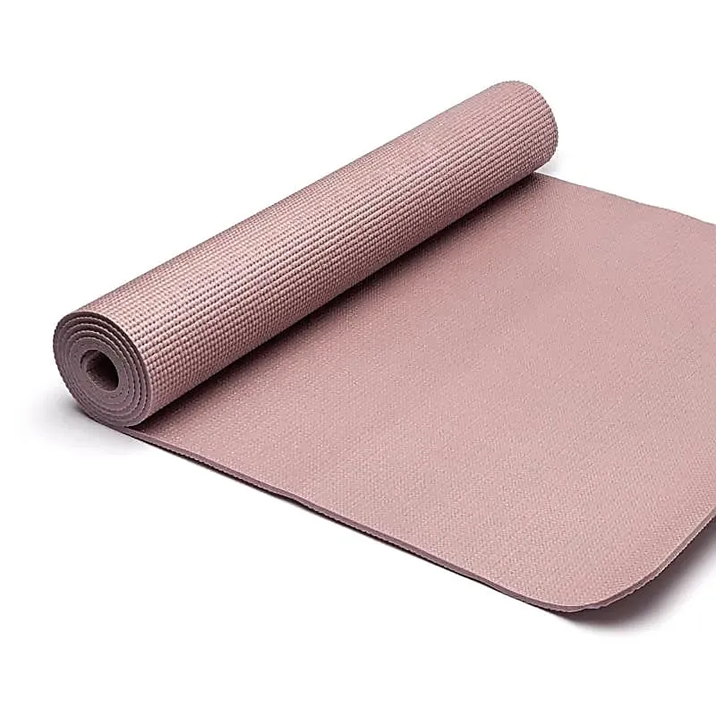 Yogi & Yogini PVC yogamat zachtroze