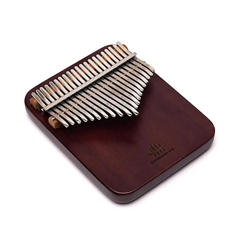 Hluru Kalimba 21 toetsen purperhart C-majeur