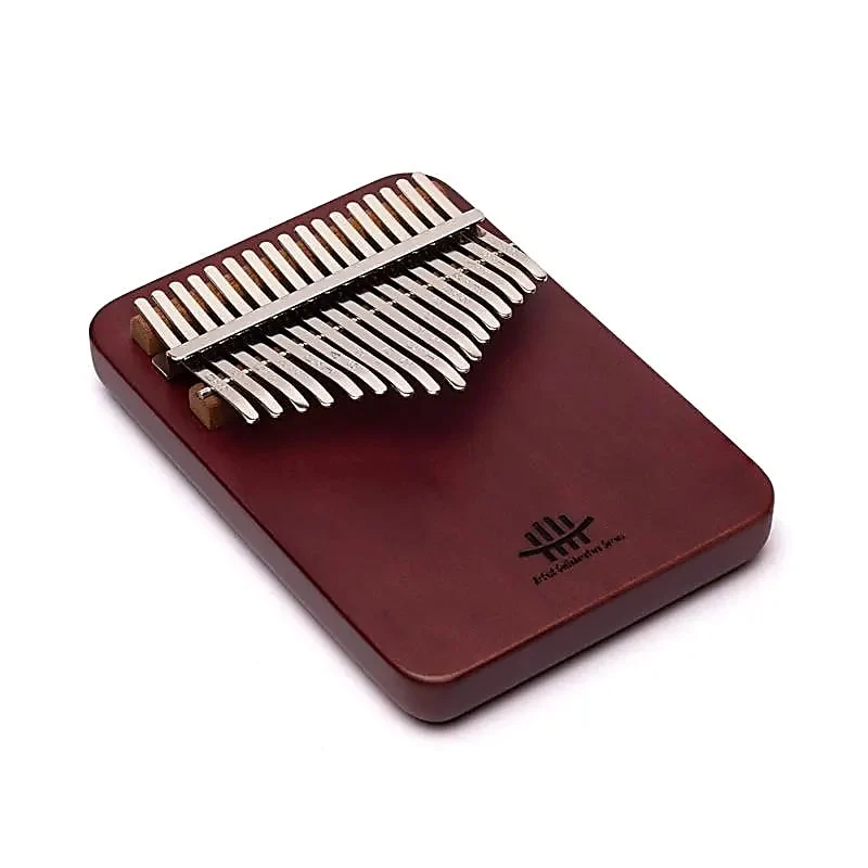 Hluru Kalimba 17 toetsen purperhart C-majeur