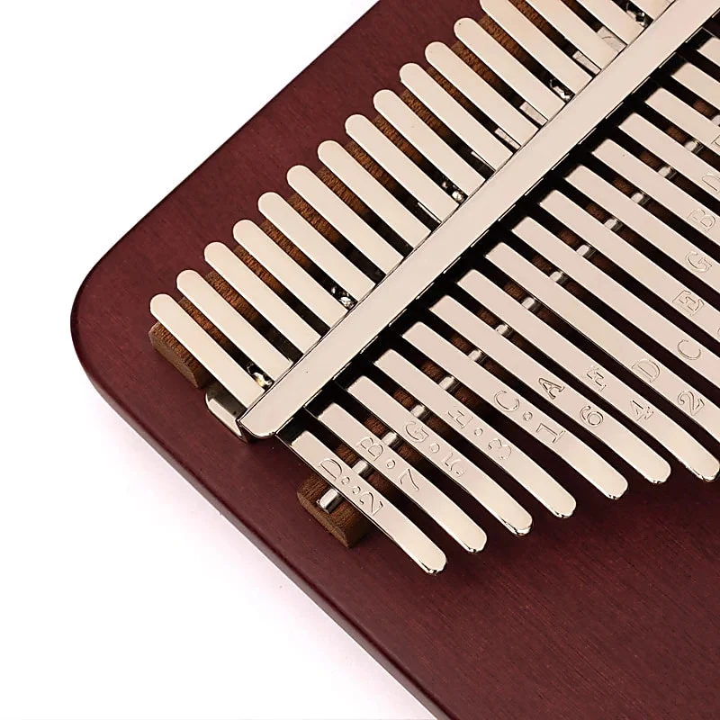 Hluru Kalimba 17 toetsen purperhart C-majeur