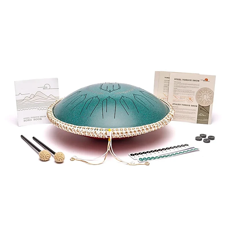 Hluru handpan/tonguedrum hybride 15 noten C-majeur