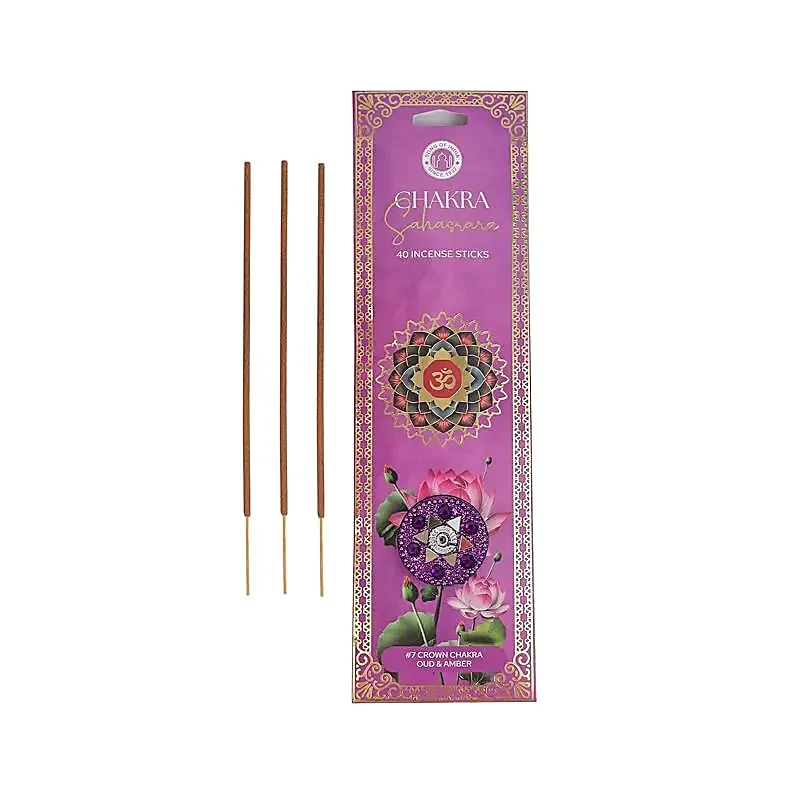 Wierook Sahasrara chakra oud & amber