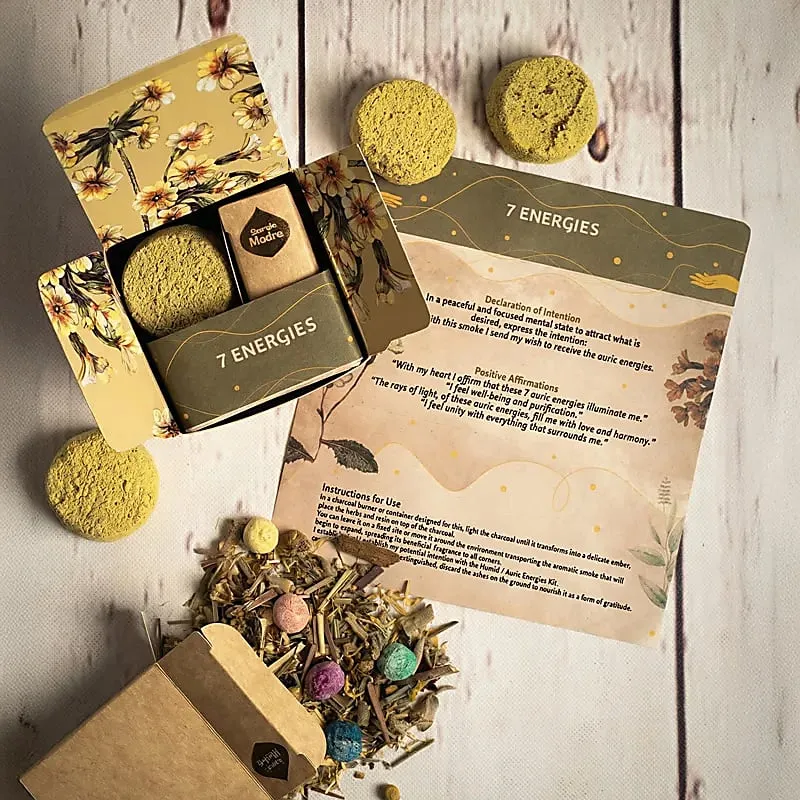 Sagrada Madre wierook kit small smudge 7 energies