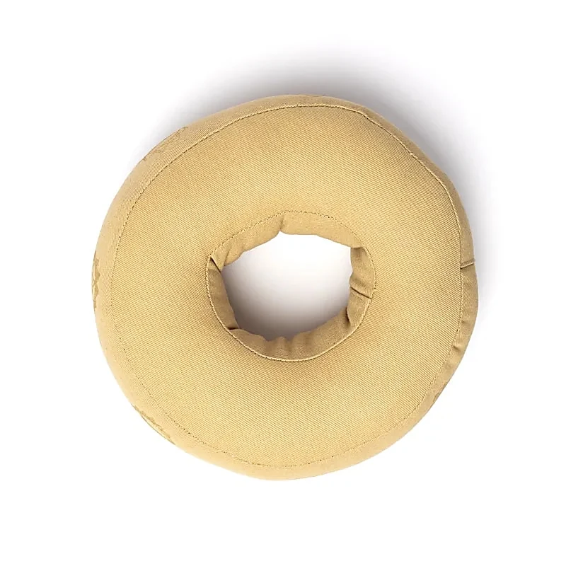 Klankschaalkussen 7 chakra’s beige M