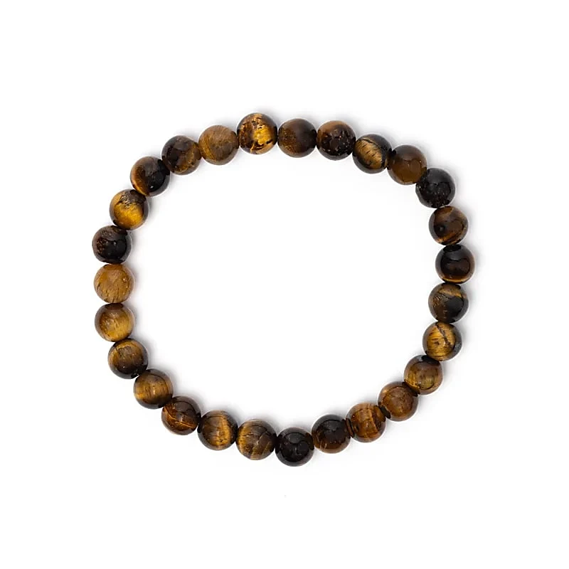 Armband voor brede pols met tijgeroog