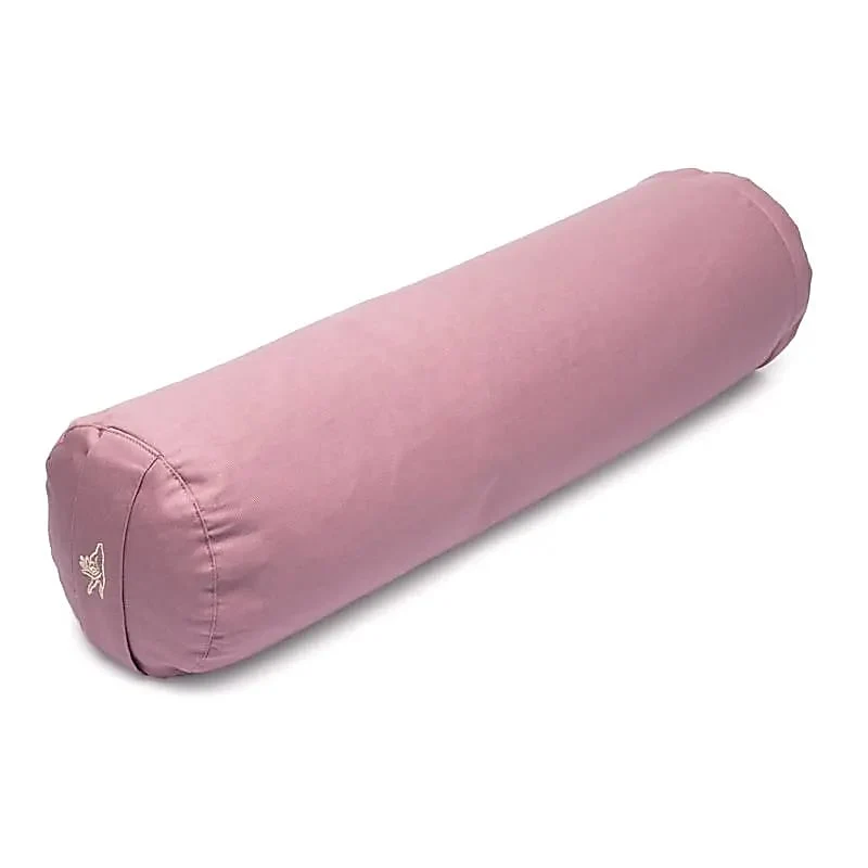 Meditatiekussen bolster lila biokatoen