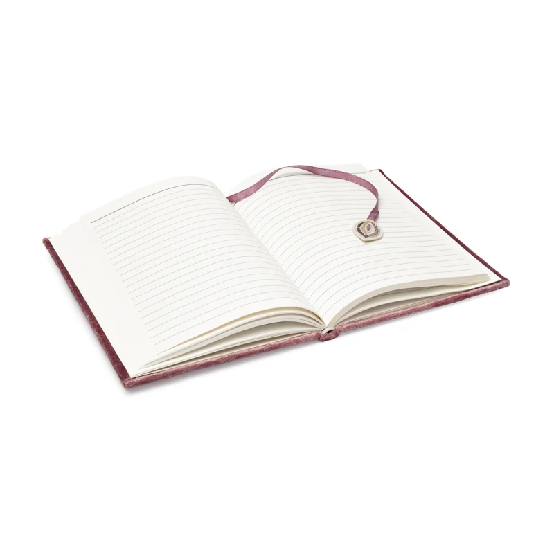 Notitieboek fluweel lila met Mandala