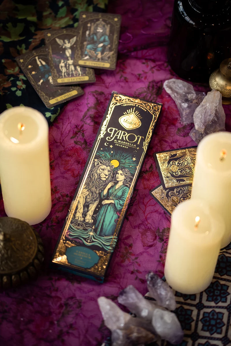 Sagrada Madre Natuurlijke wierook Tarot de Marsella Vanilla Frankincense