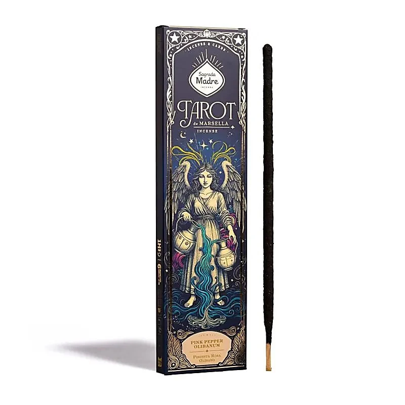 Sagrada Madre Natuurlijke wierook Tarot de Marsella Pink Pepper Frankincense