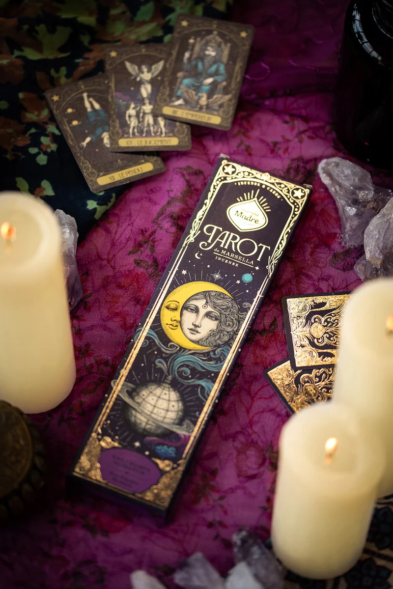 Sagrada Madre Natuurlijke wierook Tarot de Marsella Nag Champa Frankincense
