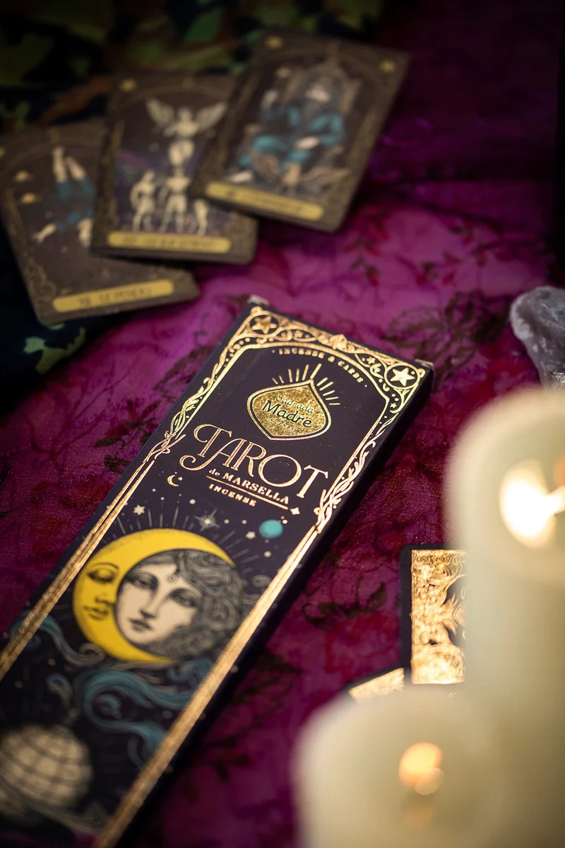 Sagrada Madre Natuurlijke wierook Tarot de Marsella Nag Champa Frankincense