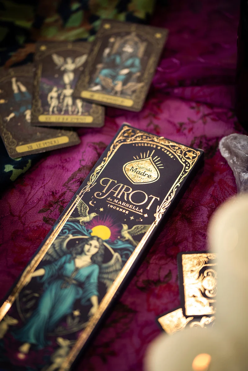 Sagrada Madre Natuurlijke wierook Tarot de Marsella Magnolia Frankincense