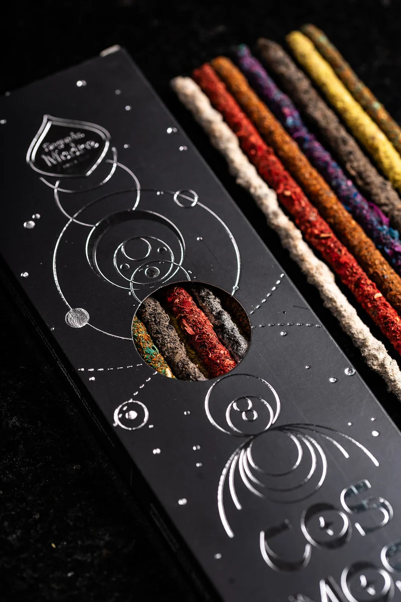 Sagrada Madre Natuurlijke wierook Cosmos Assortiment 7 planeten