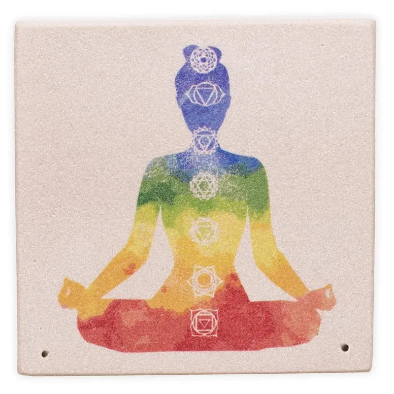 Wierookbrander zandsteen 7 chakra's