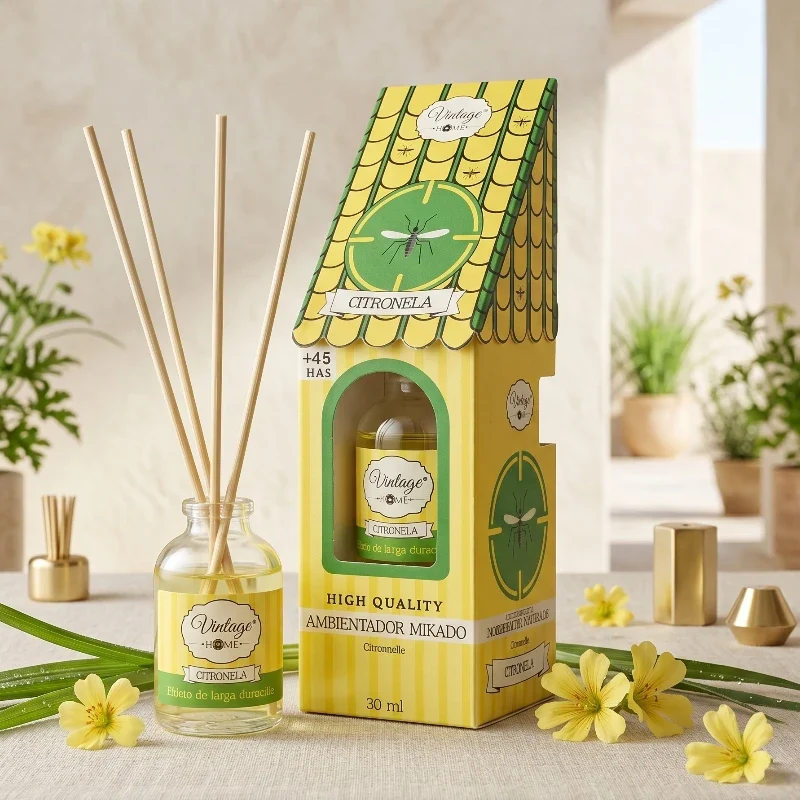 Diffuseur Mikado Citronnelle Vintage Home