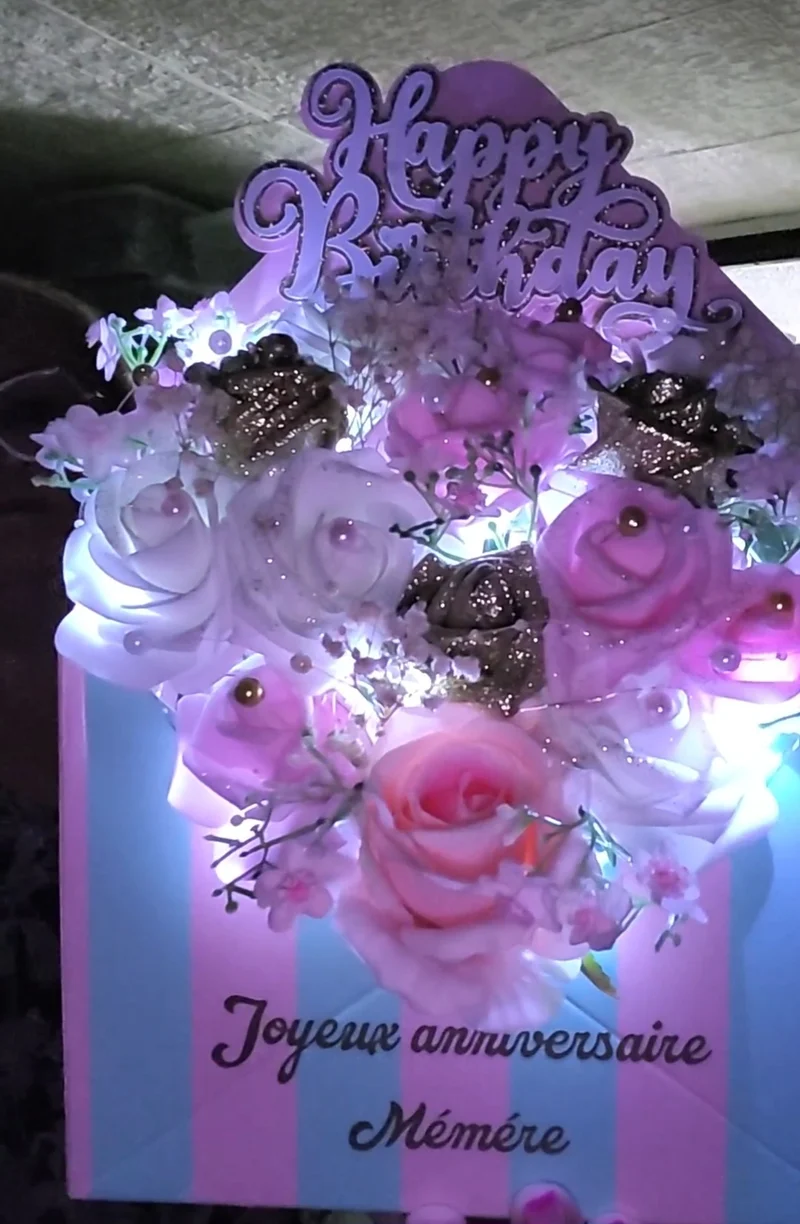 Boite florale enveloppe