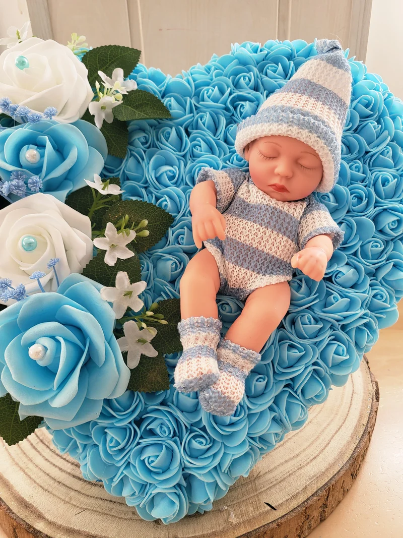 Coeur funairaire avec bébé