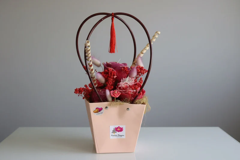 Composition florale DITES LUI… - parfumée 🌿