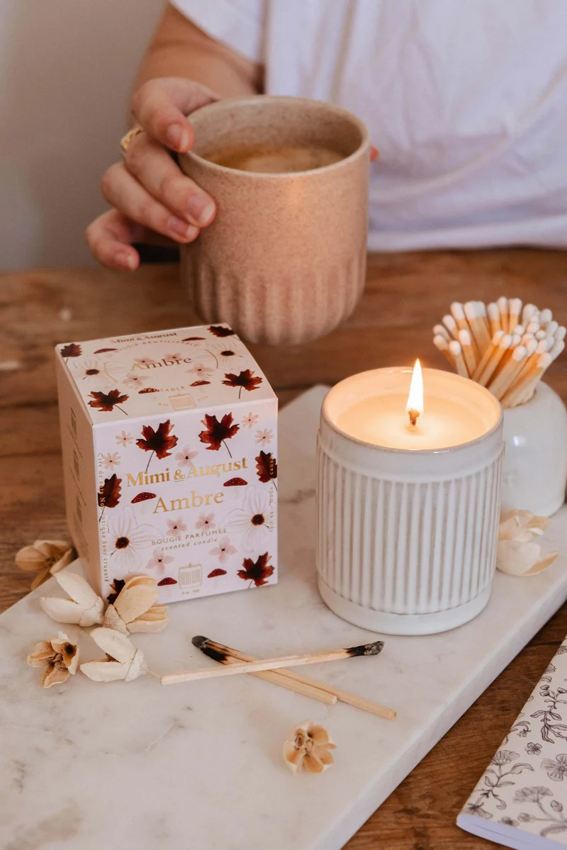 MIMI & AUGUST Bougie Ambre