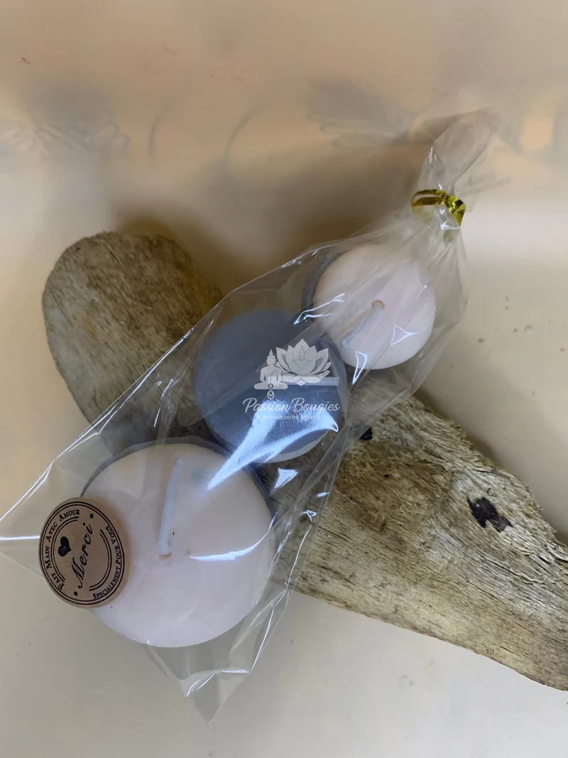 Coffret bougies macarons parfumés