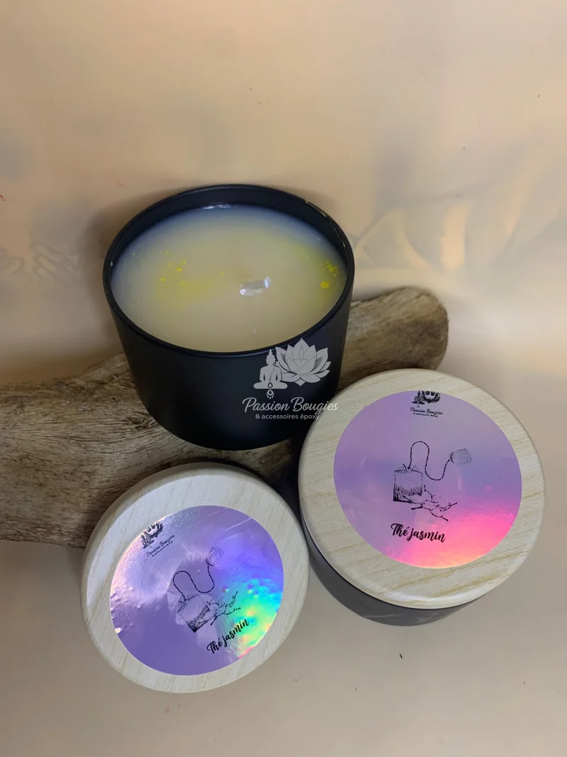 Pot métal 4oz à couvercle parfumé 🌿 SUN7