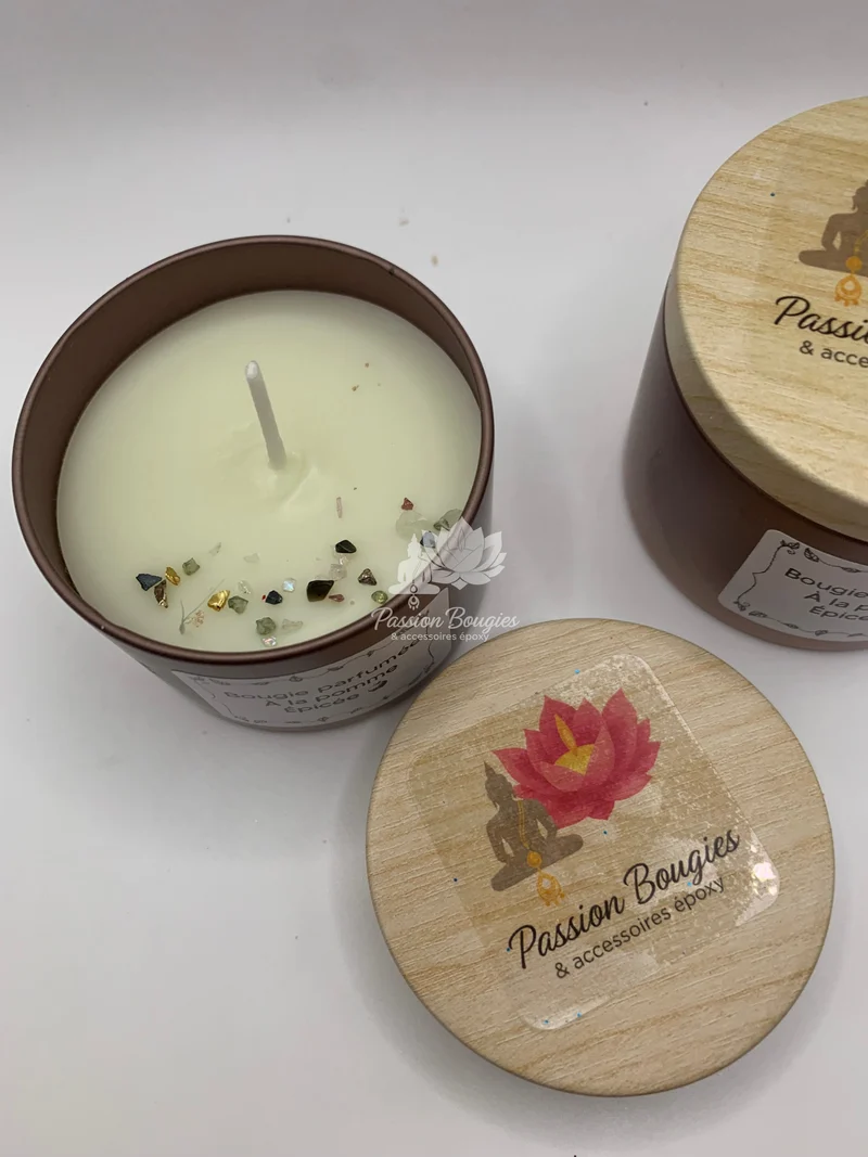 Pot métal 4oz à couvercle parfumé 🌿 SUN7