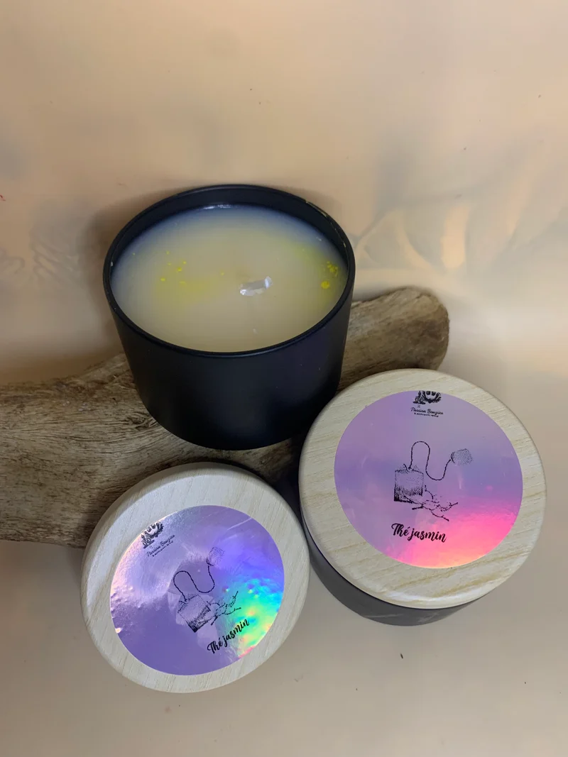 Pot métal 4oz à couvercle parfumé 🌿 PLURIELLE83