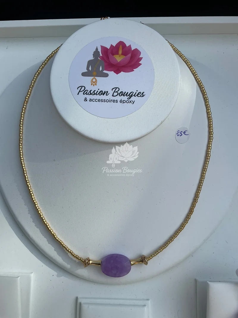 Parure «améthyste »
