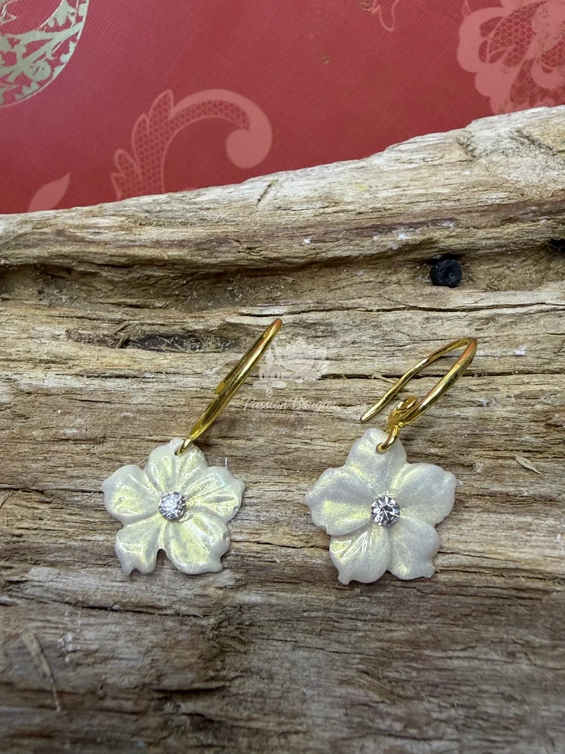 Parure «fleur »