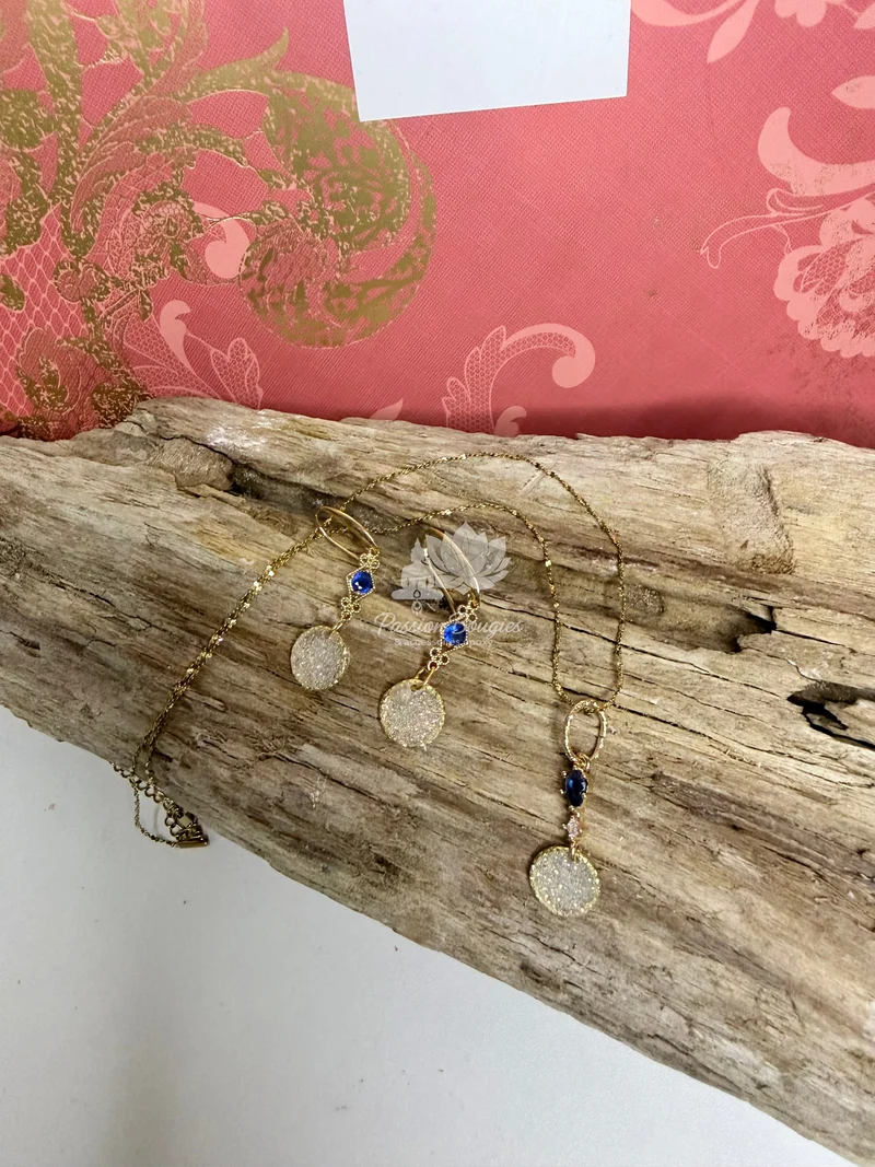 Parure «saphir »