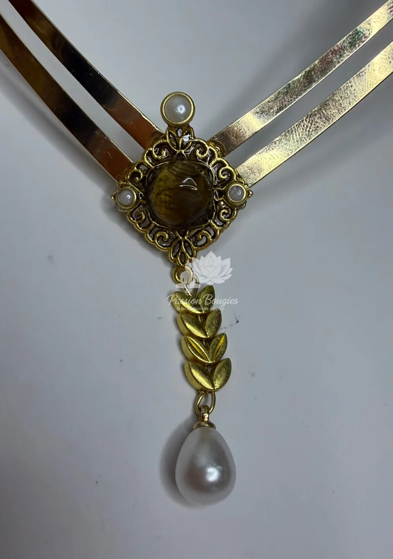 Collier « œil de tigre »